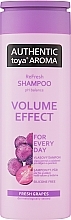Духи, Парфюмерия, косметика Шампунь для волос "Эффект объема" - Authentic Toya Aroma Shampoo Volume Effect