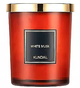 Аромасвеча "White Musk" - Kundal Perfume Natural Soy — фото N1