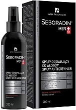 Спрей проти сивого волосся для чоловіків - Seboradin Men Spray Anti Grey Hair — фото N1