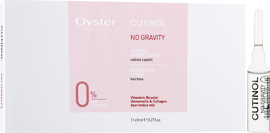 Лосьон в ампулах против выпадения волос - Oyster Cosmetics No Gravity Lotion — фото N2