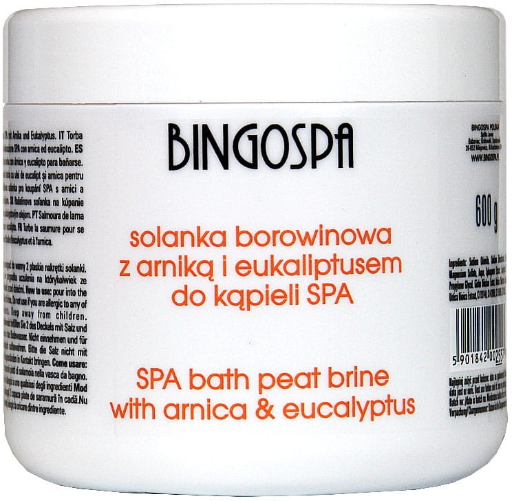 Сіль для ванн, з екстрактами арніки та евкаліпта - BingoSpa Brine Mud With Arnica And Eucalyptus — фото N1
