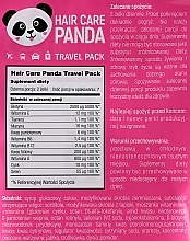 Желе для здоров'я волосся - Noble Health Travel Hair Care Panda Travel Pack — фото N2