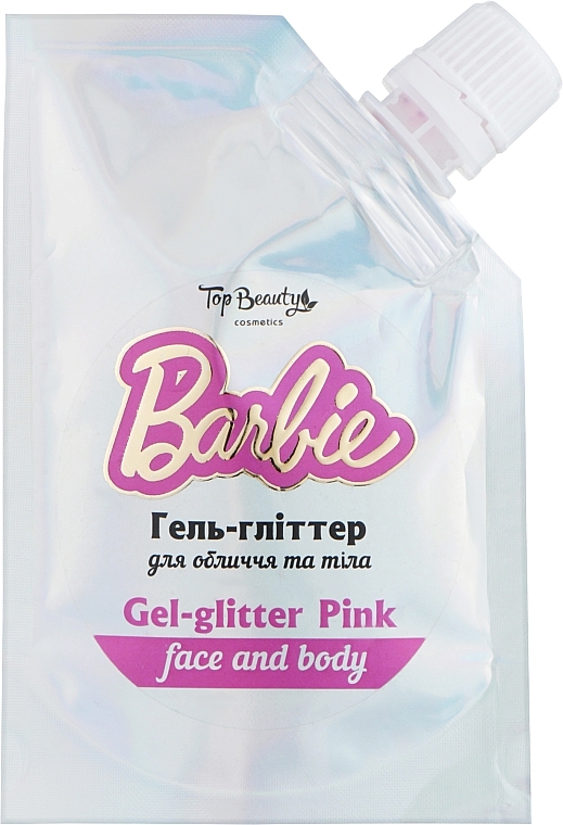 Глітер для обличчя й тіла "Barbie" - Top Beauty  — фото N1