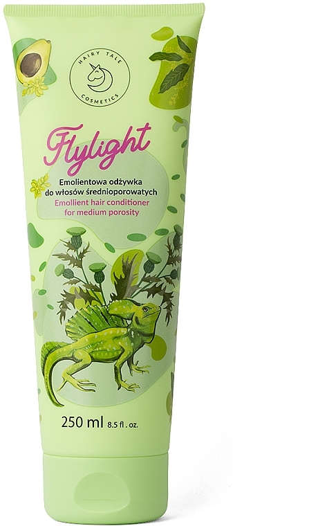 Смягчающий кондиционер для волос средней пористости - Hairy Tale Flylight Emollient Hair Conditioner — фото N1