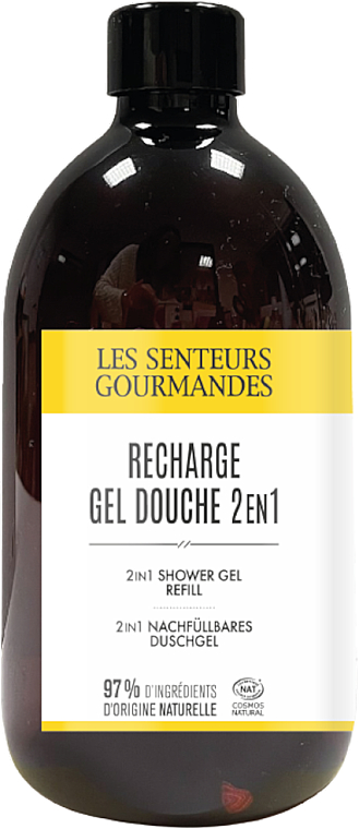 Гель для душа - Les Senteurs Gourmandes 2 In 1 Shower Gel (сменный блок) — фото N1