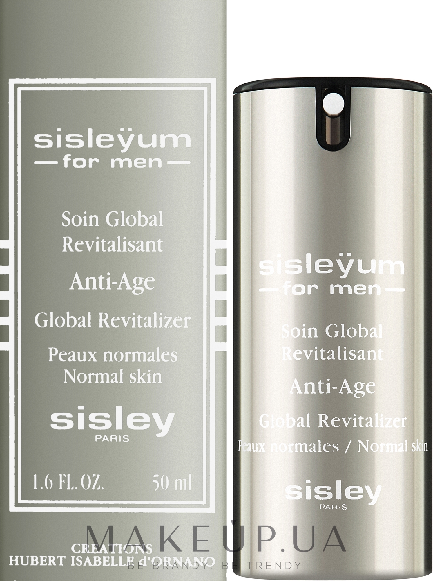 Чоловічий крем для обличчя - Sisley Sisleyum For Men Anti-Age Global Revitalizer Normal Skin — фото 50ml