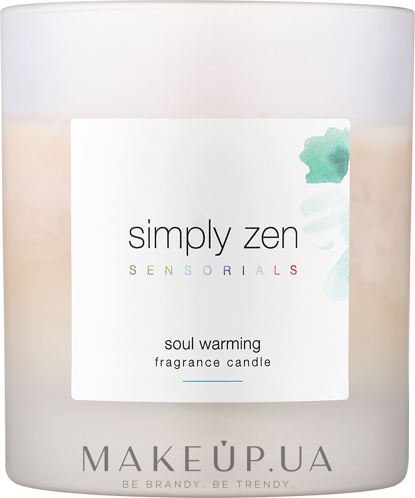 Ароматическая свеча - Z. One Concept Simply Zen Soul Warming Fragrance Candle — фото 240g