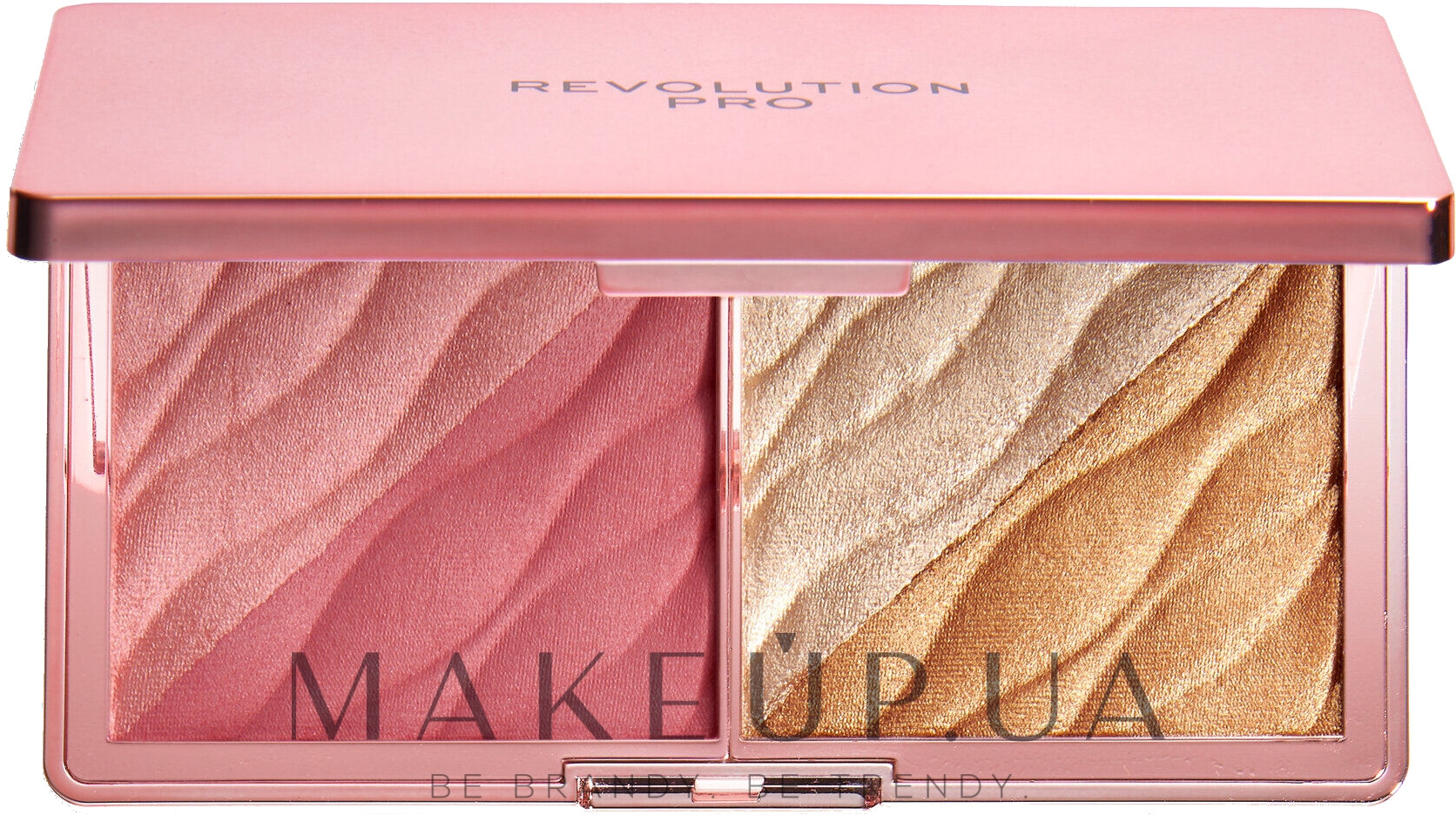 Палетка для макияжа лица - Revolution Pro Eternal Rose Cheek Palette — фото Pink Lust