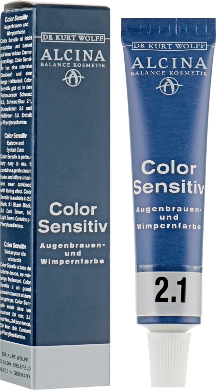 Краска для бровей и ресниц - Alcina Color Sensitiv — фото N1
