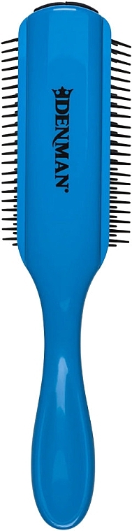 Щетка для волос D4, синяя - Denman Original Styling Brush D4 Santorini Blue — фото N2