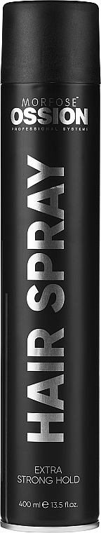 Лак для волос - Morfose Ossion Premium Barber Extra Strong Hair Spray — фото N1