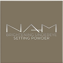 Освітлювальна пудра для фіксації під очима - NAM Brightening Undereye Setting Powder — фото N3