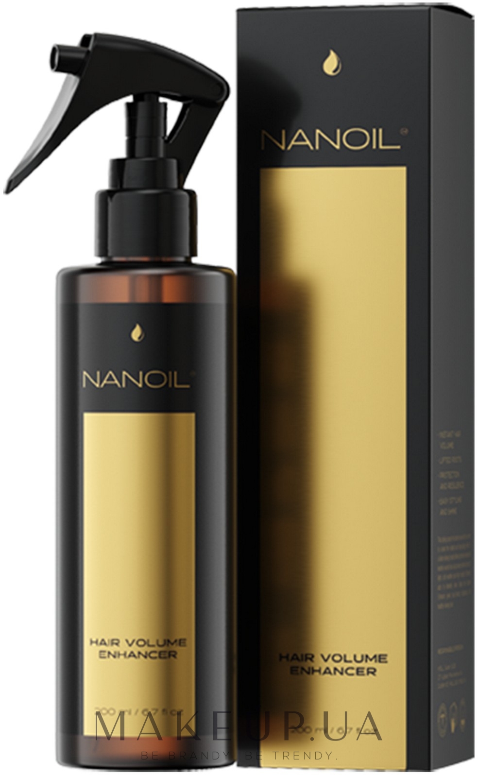 Спрей для об'єму волосся - Nanoil Volume Enhance Spray — фото 200ml