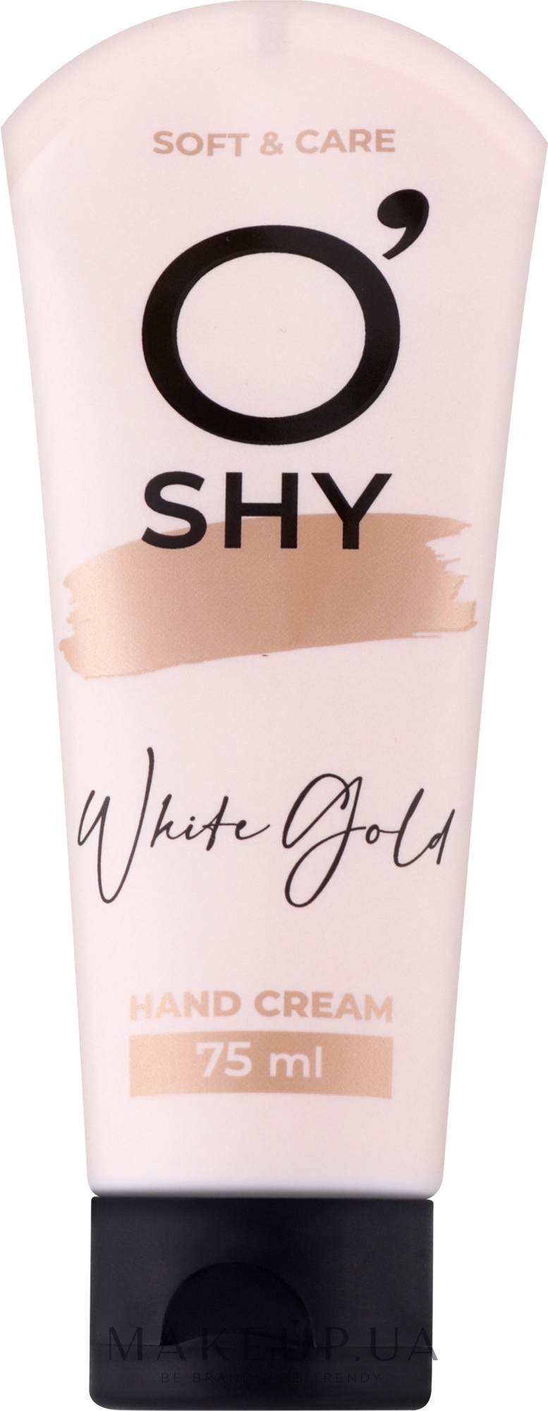 Крем для рук "White gold" - O'shy Soft & Care Hand Cream — фото 75ml