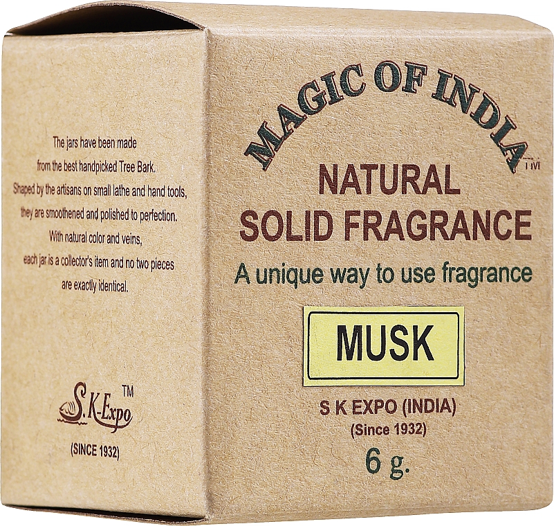 Натуральный крем-парфюм "Musk" - Shamasa — фото N1