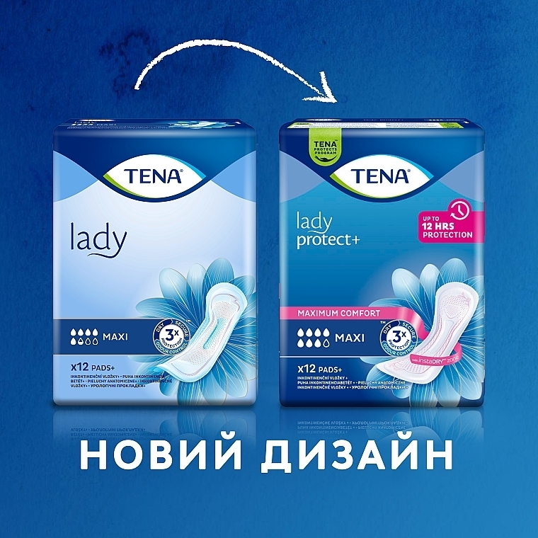 Урологічні прокладки TENA Lady Maxi, 12 шт. - TENA — фото N3