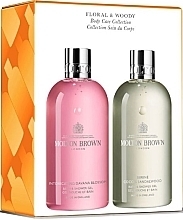 Molton Brown Floral & Woody Body Care Collection - Набор (sh/gel/2x300ml) — фото N1