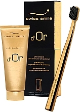 УЦІНКА  Набір золотий - Swiss Smile d'or (toothpast/75ml + toothbrush/1шт) * — фото N1