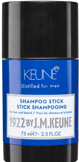 Сухий чоловічий шампунь для волосся - Keune 1922 Shampoo Stick Distilled For Men — фото N1