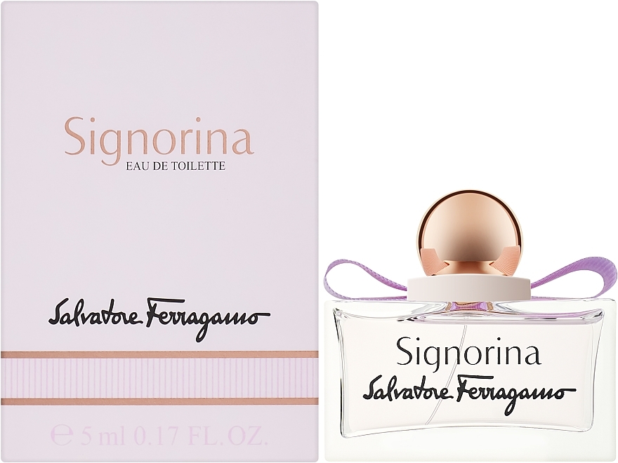 ПОДАРОК! Salvatore Ferragamo Signorina - Туалетная вода (мини) — фото N1