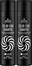 Набор "Стабилизатор цветов" для окрашенных волос - Anagana Professional Duos (shmp/250ml + cond/250ml) — фото N2