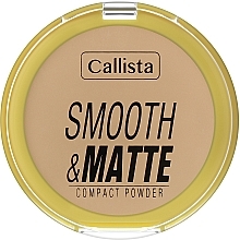 Пудра для обличчя - Callista Smooth & Matte Compact — фото N2