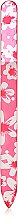 Духи, Парфюмерия, косметика Пилка для ногтей стеклянная с покрытием, 140х12х3 мм, розовая - Baihe Hair