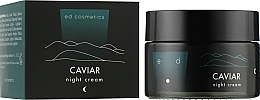 Ночной крем для лица с экстрактом икры - Ed Cosmetics Caviar Night Cream — фото N6