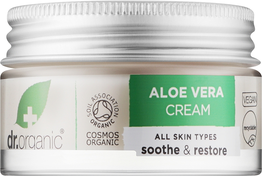 Концентрований крем з алое вера - Dr.Organic Bioactive Skincare Aloe Vera Concentrated Cream