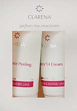 Духи, Парфюмерия, косметика Дорожный мини-набор - Clarena Matrix Mini Set (peeling/30ml + cr/15ml)