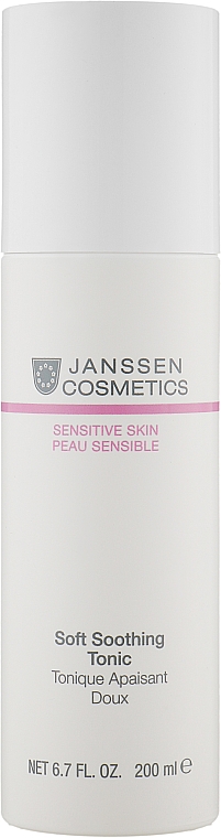 Нежный успокаивающий тоник - Janssen Cosmetics Sensitive Skin Soft Soothing Tonic