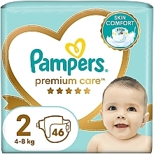 Духи, Парфюмерия, косметика Підгузки Pampers Premium Care Розмір 2, 4-8 кг, 46 шт. - Pampers