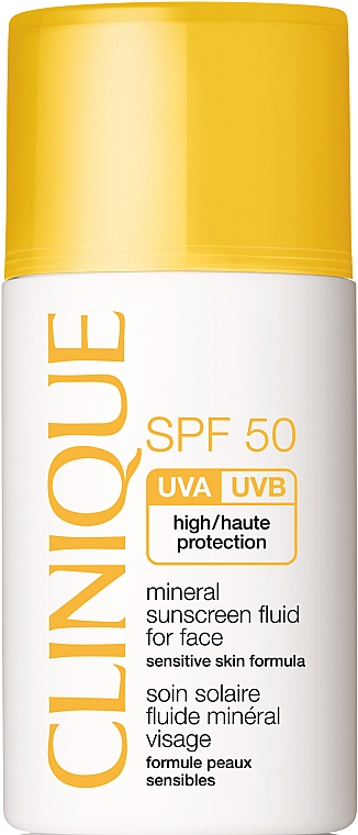Солнцезащитный минеральный флюид для лица - Clinique Mineral Sunscreen Fluid For Face SPF50