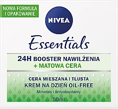 Крем дневной матирующий для жирной и смешанной кожи лица - NIVEA Aqua Effect — фото N2