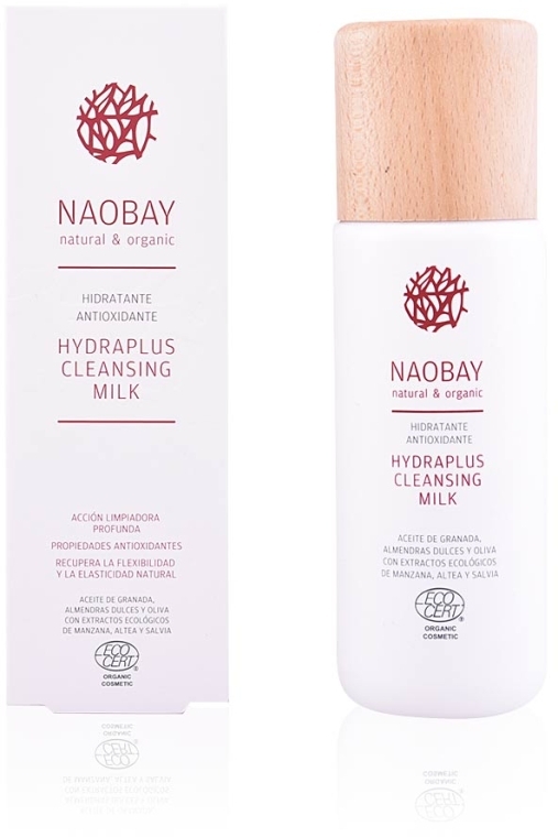 Очищувальне зволожувальне молочко для обличчя - Naobay Hydraplus Cleansing Milk