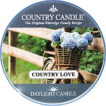 Духи, Парфюмерия, косметика Чайная свеча - Country Candle Country Love
