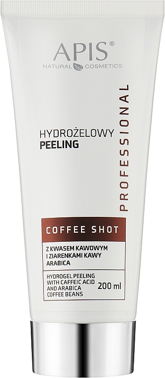 Відновлювальний гідрогелевий пілінг для обличчя - APIS Professional Coffee Shot Hydrogel Peeling