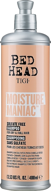 Зволожуючий шампунь - Tigi Bed Head Moisture Maniac Shampoo