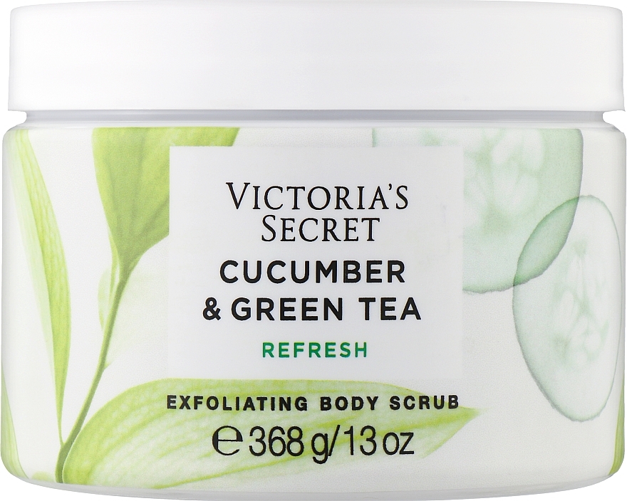Скраб для тела - Victoria's Secret Cucumber & Green Tea Refresh Body Scrub — фото N1