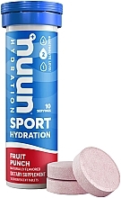 Электролитный напиток, фруктовый пунш - Nuun Sport Hydration Fruit Punch — фото N2