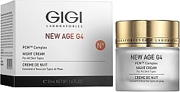 Парфумерія, косметика Нічний крем для обличчя - GiGi New Age G4 Night For All Skin Types Cream