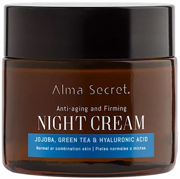 Антивіковий нічний крем для змішаної й нормальної шкіри - Alma Secret Anti-aging and Firming Night Cream — фото N1
