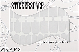 Парфумерія, косметика Дизайнерські наклейки для нігтів "Milk mani"" - StickersSpace 