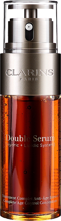 Набор - Clarins Double Serum & Extra-Firming Set (serum/30ml + cr/15ml + cr/15ml + bag) — фото N3