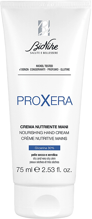 Питательный крем для рук - BioNike Proxera Nourishing Hand Cream — фото N1