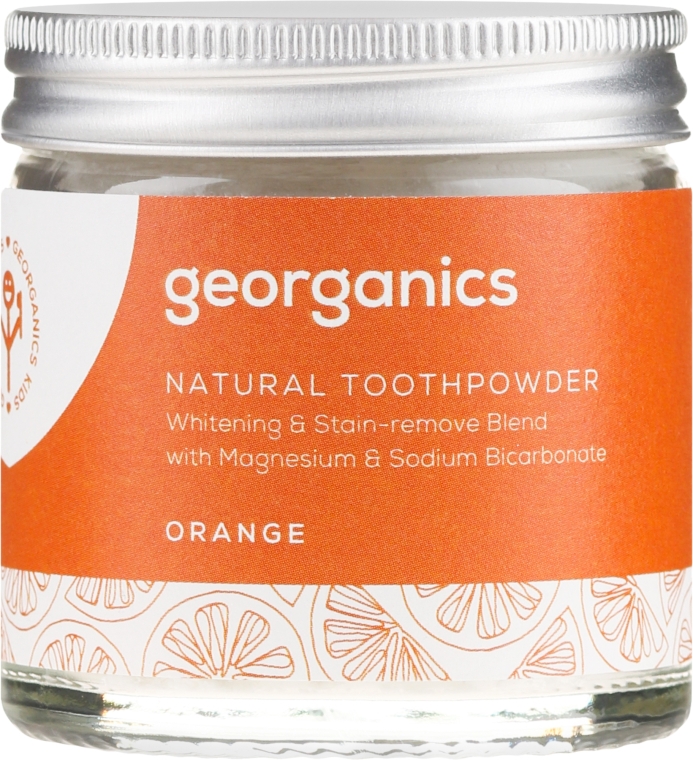 Натуральный зубной порошок - Georganics Red Mandarin Natural Toothpowder — фото N2