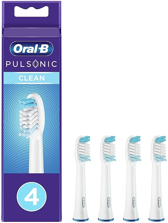 Насадки для электрической зубной щетки SR32-4 - Oral-B Pulsonic Clean — фото N1