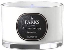 Парфумерія, косметика Ароматична свічка - Parks London Aromatherapy Feu de Bois Candle