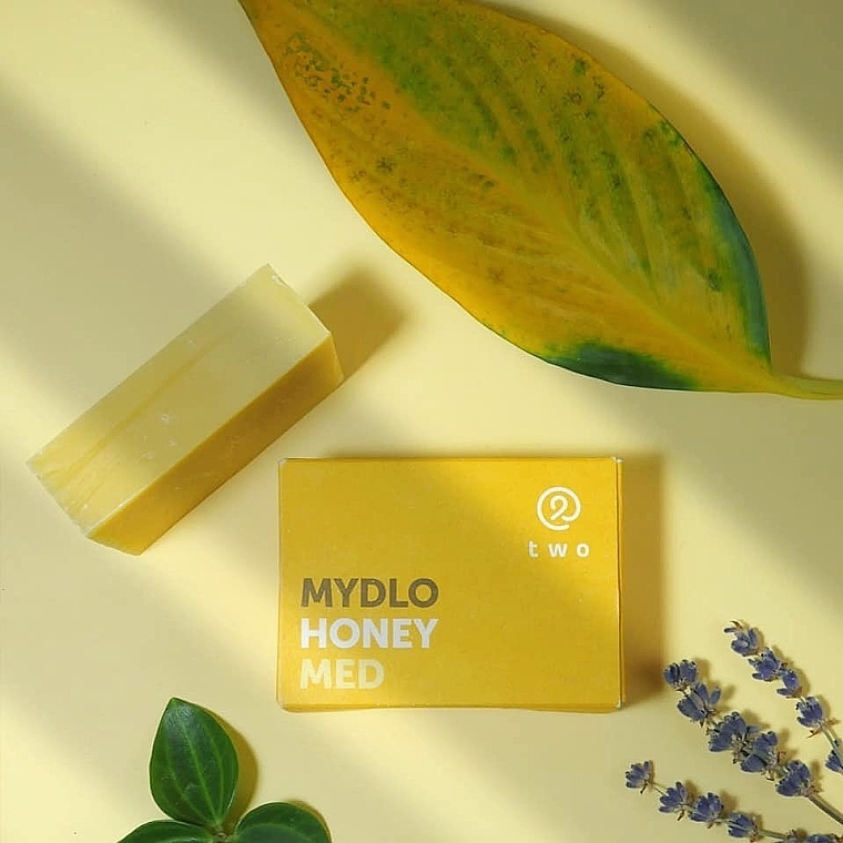 Твердое мыло "Мед" - Two Cosmetics Honey Solid Soap — фото N2