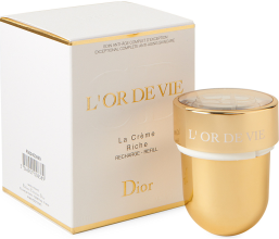 Духи, Парфюмерия, косметика Крем для лица насыщенной текстуры - Dior L`or De Vie La Creme Creme Riche Refill (сменный блок)